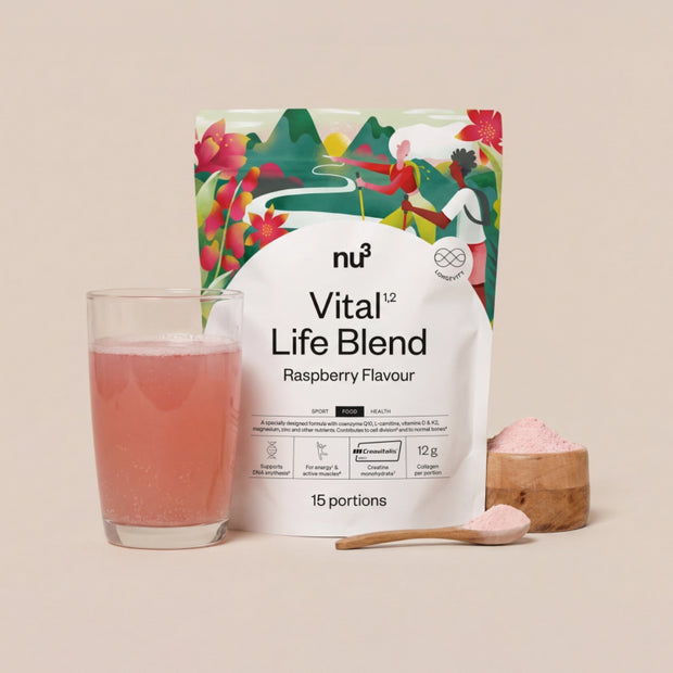 nu3 Vital¹ʼ² Life Blend Raspberry Flavour