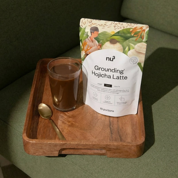 nu3 Grounding¹ Hojicha Latte