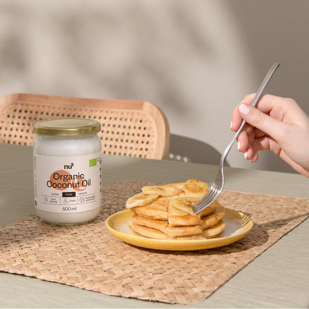 Pancakes mit Kokosöl