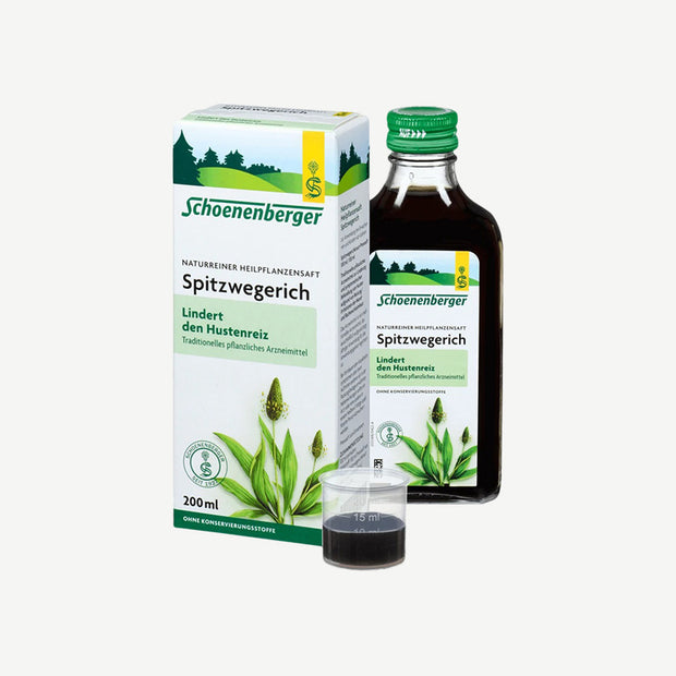 Schoenenberger Spitzwegerich, Saft