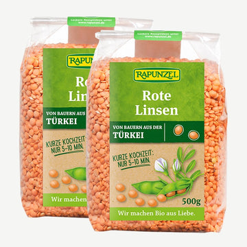 RAPUNZEL Bio Rote Linsen